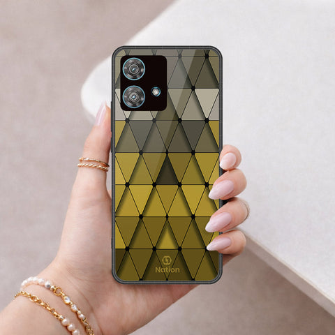 Motorola Edge 40 Neo Cover - ONation Pyramid Series - HQ Premium Shine Durable Shatterproof Case
