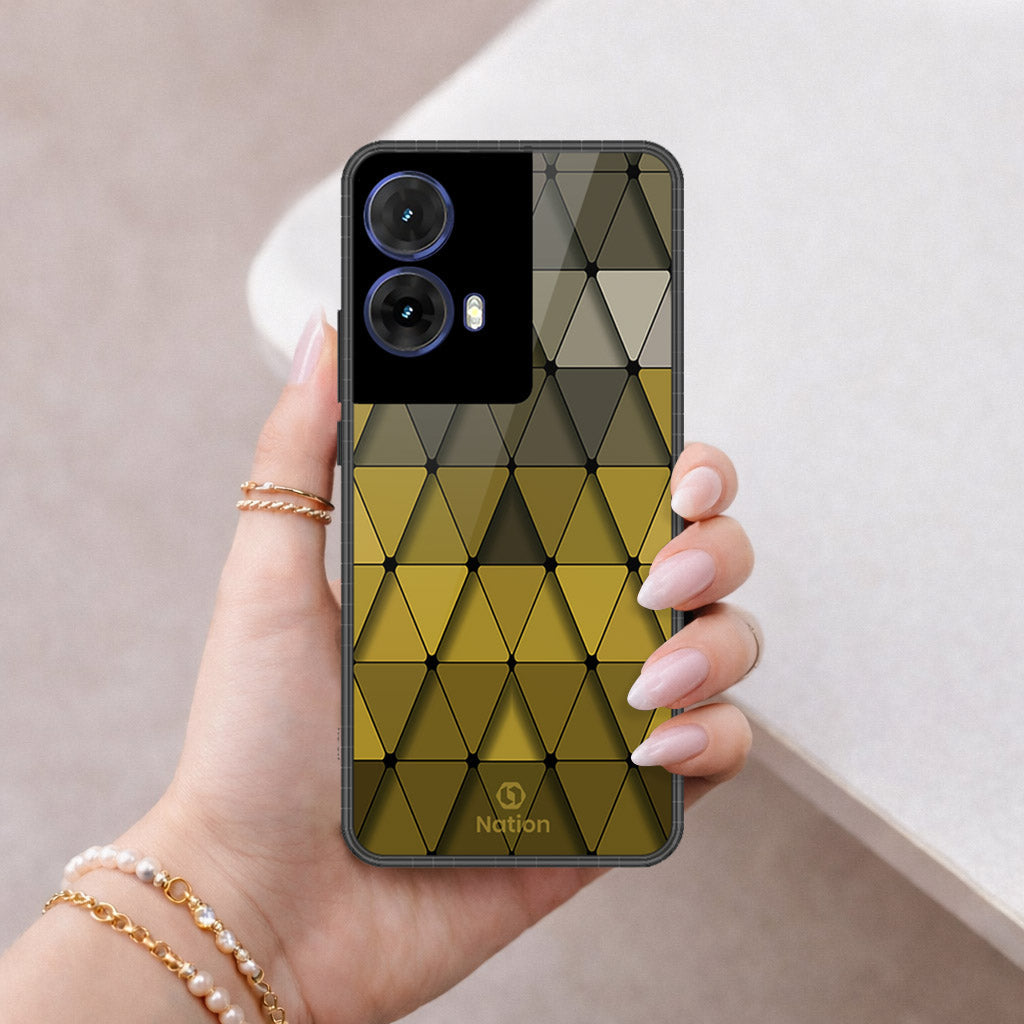Motorola Moto G85 Cover - ONation Pyramid Series - HQ Premium Shine Durable Shatterproof Case