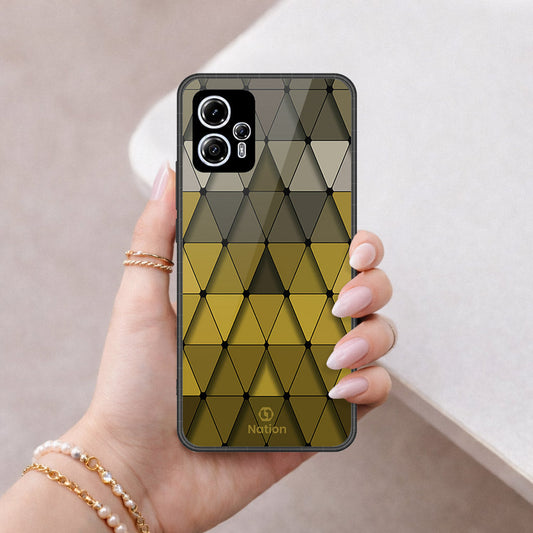 Motorola Moto G23 Cover - ONation Pyramid Series - HQ Premium Shine Durable Shatterproof Case