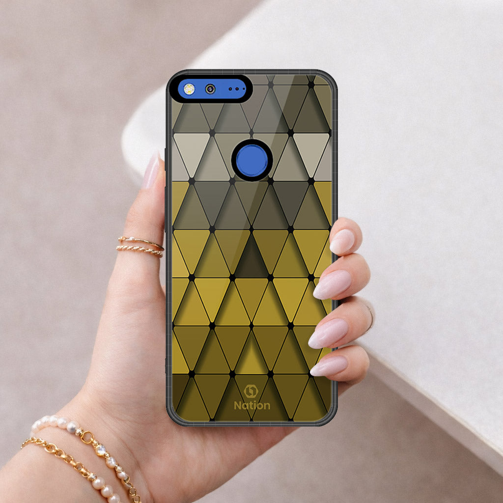 Google Pixel XL Cover - ONation Pyramid Series - HQ Premium Shine Durable Shatterproof Case