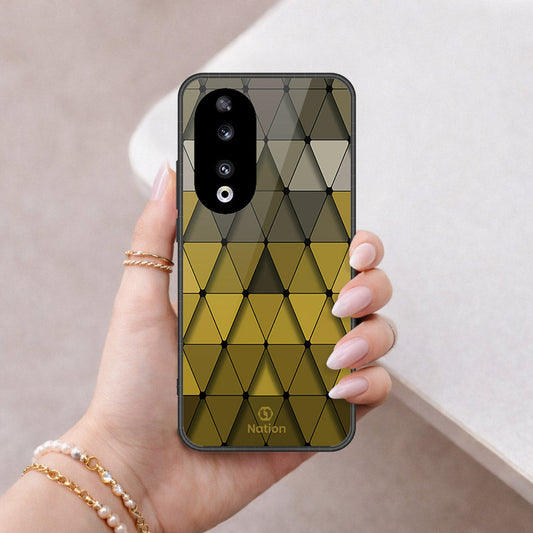 Honor 90 Cover - ONation Pyramid Series - HQ Premium Shine Durable Shatterproof Case
