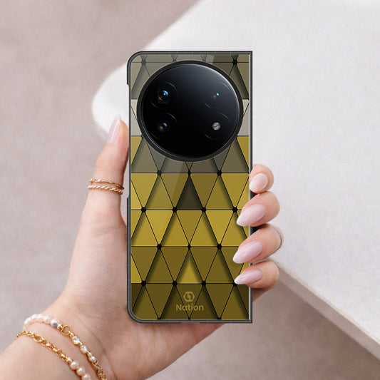 Oppo Find N5 Cover - ONation Pyramid Series - HQ Premium Shine Durable Shatterproof Case