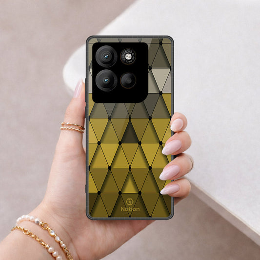 Motorola Moto G15 Cover - ONation Pyramid Series - HQ Premium Shine Durable Shatterproof Case