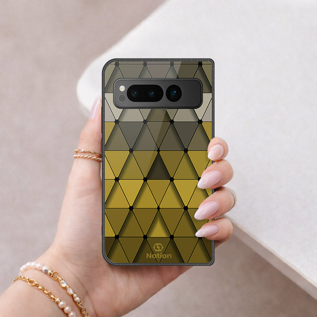 Google Pixel Fold Cover - ONation Pyramid Series - HQ Premium Shine Durable Shatterproof Case