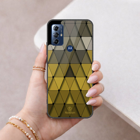 Motorola G Pure 2022 Cover - ONation Pyramid Series - HQ Premium Shine Durable Shatterproof Case