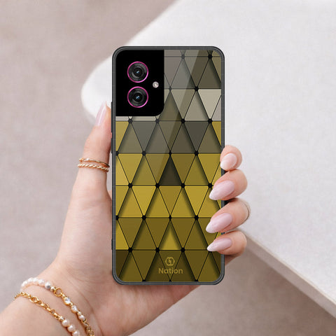 Motorola Moto G55 Cover - ONation Pyramid Series - HQ Premium Shine Durable Shatterproof Case