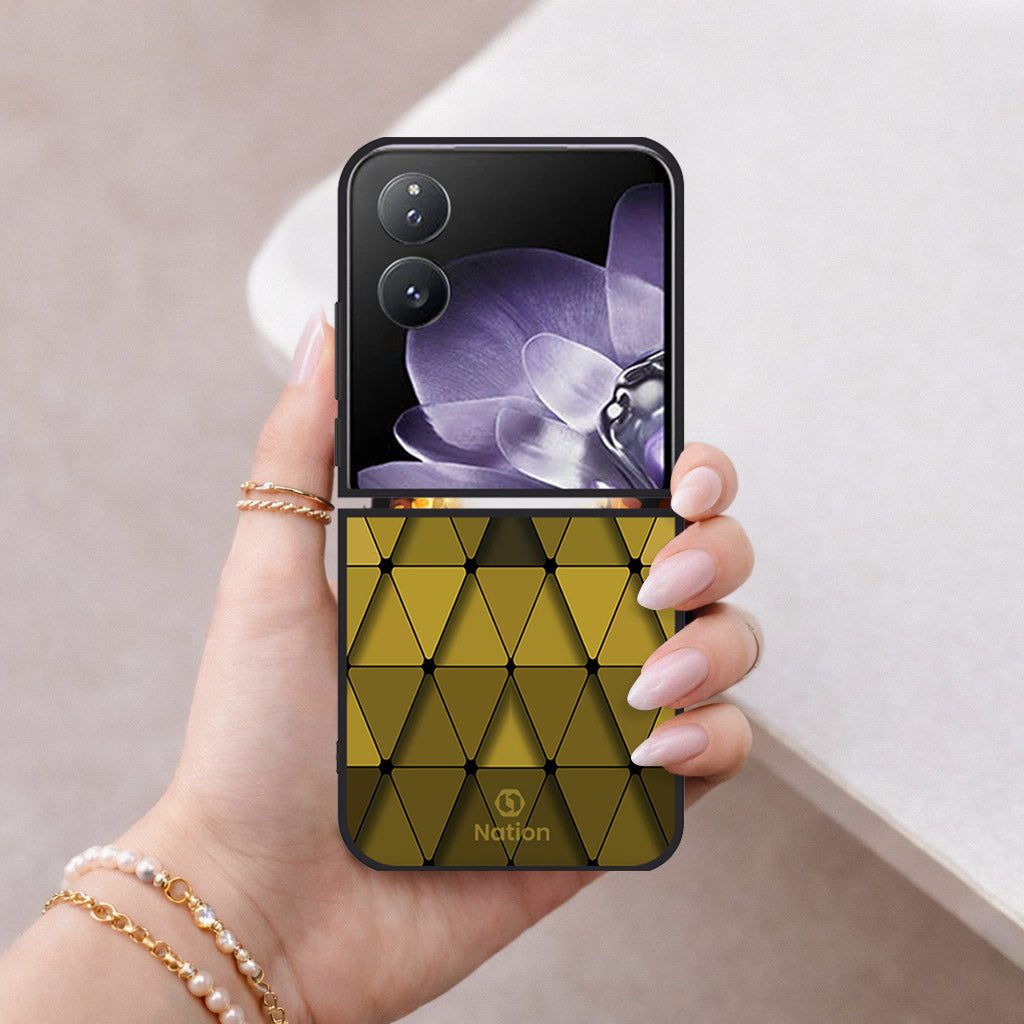 Xiaomi Mix Flip Cover - ONation Pyramid Series - HQ Premium Shine Durable Shatterproof Case