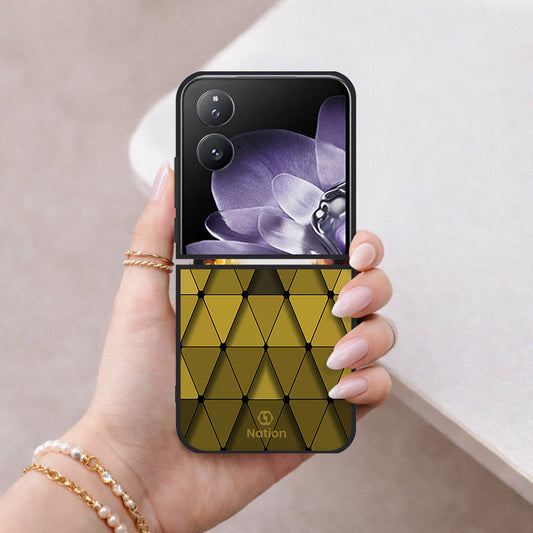 Xiaomi Mix Flip Cover - ONation Pyramid Series - HQ Premium Shine Durable Shatterproof Case