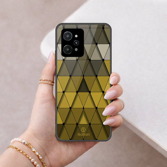 Realme C31 Cover - ONation Pyramid Series - HQ Premium Shine Durable Shatterproof Case
