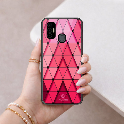 Tecno Spark 7T Cover - ONation Pyramid Series - HQ Premium Shine Durable Shatterproof Case