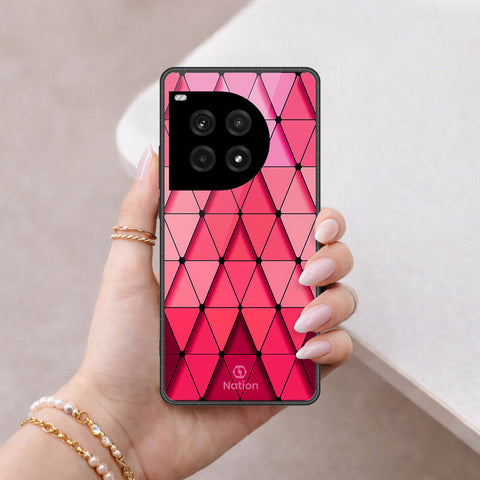 OnePlus Ace 2 Cover - ONation Pyramid Series - HQ Premium Shine Durable Shatterproof Case