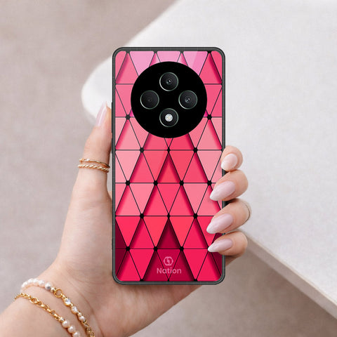 Oppo F27 Cover - ONation Pyramid Series - HQ Premium Shine Durable Shatterproof Case