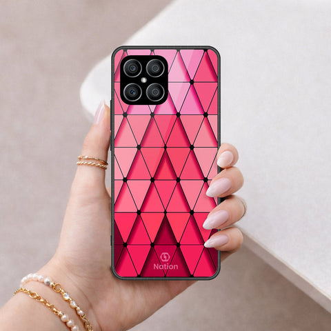 Honor X8 Cover - ONation Pyramid Series - HQ Premium Shine Durable Shatterproof Case