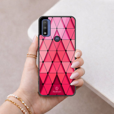 Motorola G Pure 2021 Cover - ONation Pyramid Series - HQ Premium Shine Durable Shatterproof Case