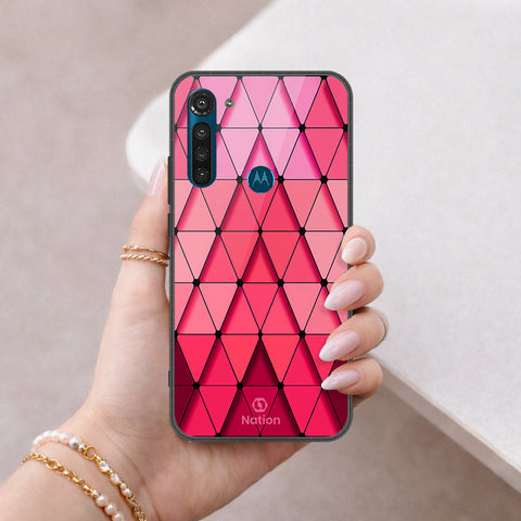 Motorola Moto G8 Power Cover - ONation Pyramid Series - HQ Premium Shine Durable Shatterproof Case