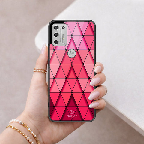 Motorola Moto G Stylus 5G 2021 Cover - ONation Pyramid Series - HQ Premium Shine Durable Shatterproof Case