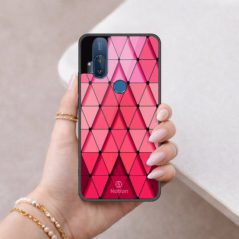 Motorola One Hyper Cover - ONation Pyramid Series - HQ Premium Shine Durable Shatterproof Case
