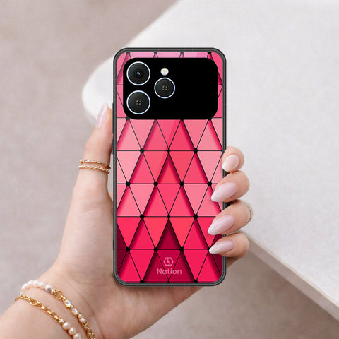 Tecno Spark 40 Cover - ONation Pyramid Series - HQ Premium Shine Durable Shatterproof Case