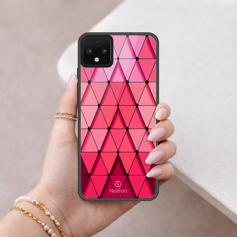 Google Pixel 4 Cover - ONation Pyramid Series - HQ Premium Shine Durable Shatterproof Case