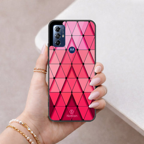 Motorola G Pure 2022 Cover - ONation Pyramid Series - HQ Premium Shine Durable Shatterproof Case