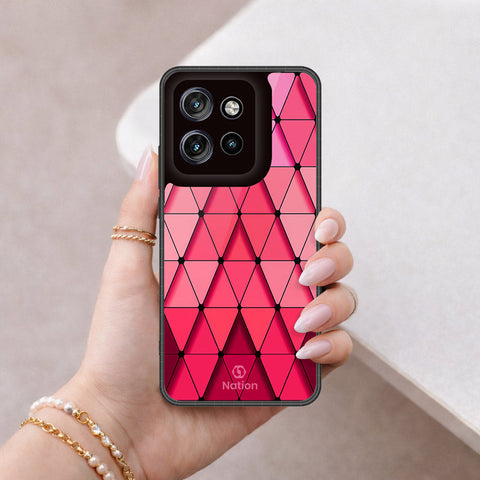 Motorola Edge 50 Neo Cover - ONation Pyramid Series - HQ Premium Shine Durable Shatterproof Case