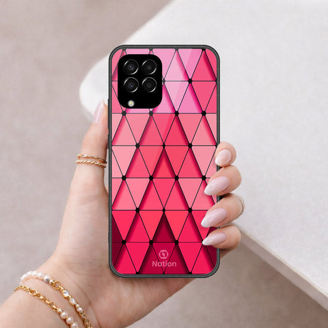 Samsung Galaxy M33 Cover - ONation Pyramid Series - HQ Premium Shine Durable Shatterproof Case