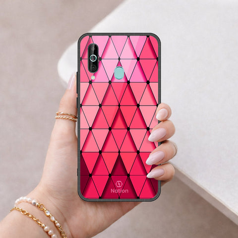 Samsung Galaxy M40 Cover - ONation Pyramid Series - HQ Premium Shine Durable Shatterproof Case