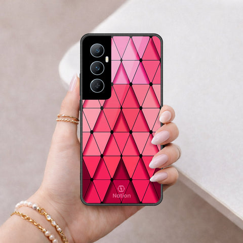 Realme C65 Cover - ONation Pyramid Series - HQ Premium Shine Durable Shatterproof Case