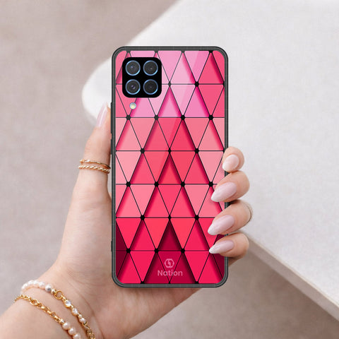 Samsung Galaxy M62 Cover - ONation Pyramid Series - HQ Premium Shine Durable Shatterproof Case