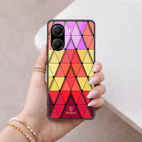 Xiaomi Poco X7 Pro Cover - ONation Pyramid Series - HQ Premium Shine Durable Shatterproof Case