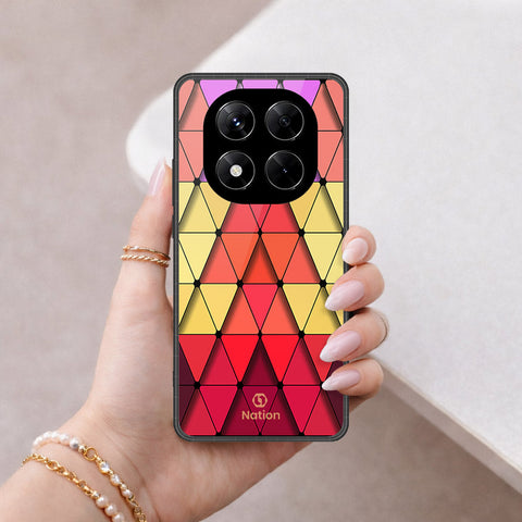 Xiaomi Redmi Note 14 Pro 5G Cover - ONation Pyramid Series - HQ Premium Shine Durable Shatterproof Case
