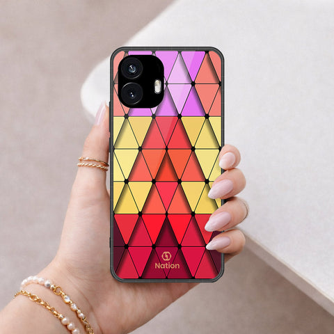 Nothing Phone 2 Cover - ONation Pyramid Series - HQ Premium Shine Durable Shatterproof Case