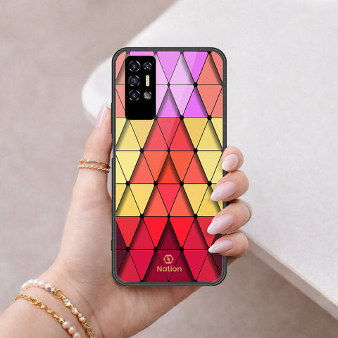 Tecno Pova 2 Cover - ONation Pyramid Series - HQ Premium Shine Durable Shatterproof Case