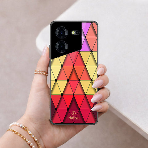 Tecno Pova 5 Cover - ONation Pyramid Series - HQ Premium Shine Durable Shatterproof Case