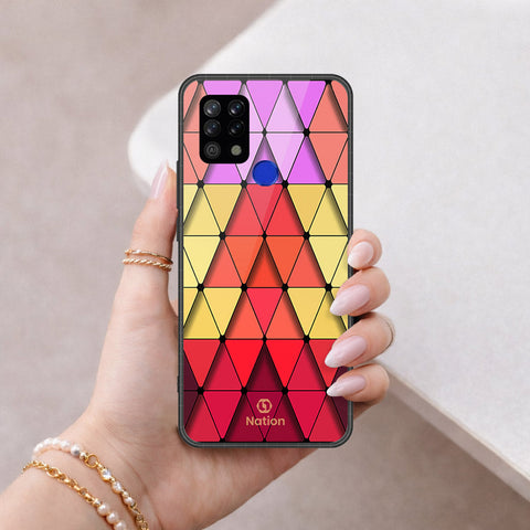Tecno Pova LD7 Cover - ONation Pyramid Series - HQ Premium Shine Durable Shatterproof Case