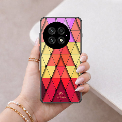OnePlus 13 Cover - ONation Pyramid Series - HQ Premium Shine Durable Shatterproof Case