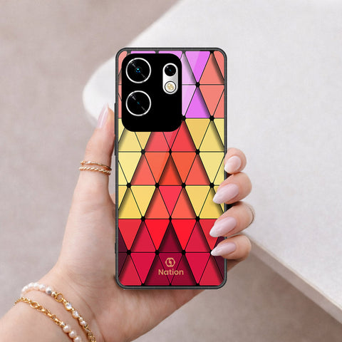 Infinix Zero 30 4G Cover - ONation Pyramid Series - HQ Premium Shine Durable Shatterproof Case