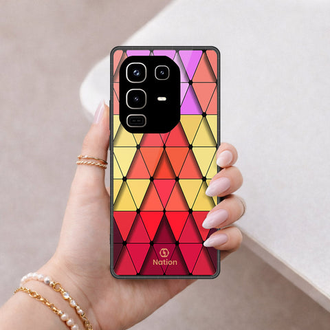 Infinix Note 50s Cover - ONation Pyramid Series - HQ Premium Shine Durable Shatterproof Case