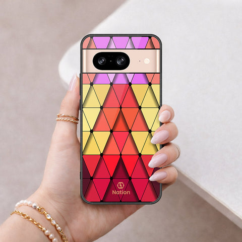 Google Pixel 8 Cover - ONation Pyramid Series - HQ Premium Shine Durable Shatterproof Case