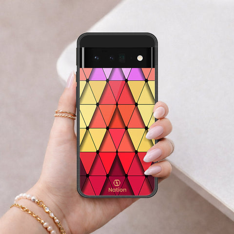 Google Pixel 6 Pro Cover - ONation Pyramid Series - HQ Premium Shine Durable Shatterproof Case