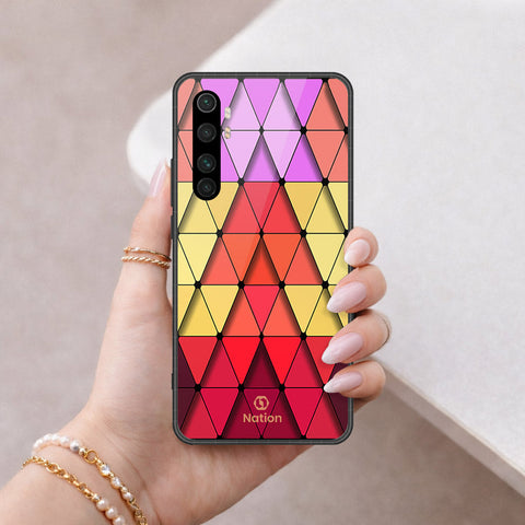 Xiaomi Mi Note 10 Lite Cover - ONation Pyramid Series - HQ Premium Shine Durable Shatterproof Case