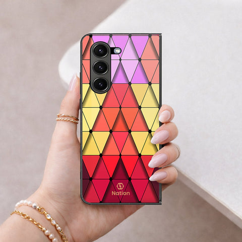 Samsung Galaxy Z Fold 6 5G Cover - ONation Pyramid Series - HQ Premium Shine Durable Shatterproof Case