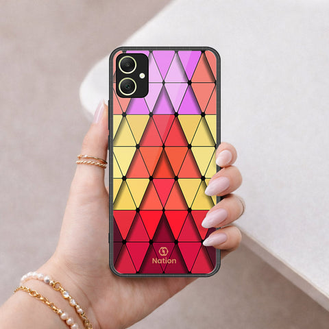 Samsung Galaxy F14 Cover - ONation Pyramid Series - HQ Premium Shine Durable Shatterproof Case