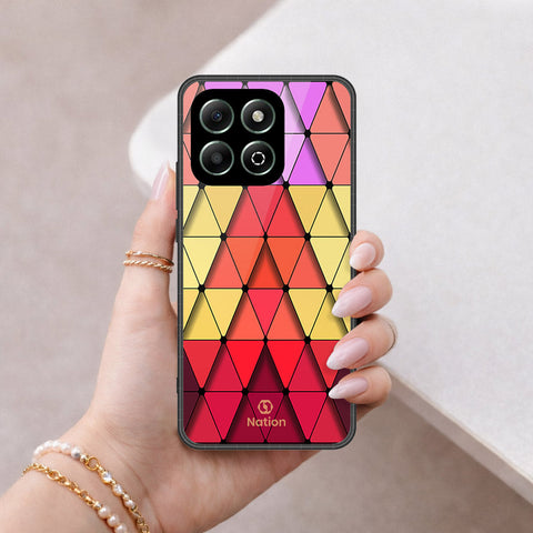 Honor X6b 4G Cover - ONation Pyramid Series - HQ Premium Shine Durable Shatterproof Case