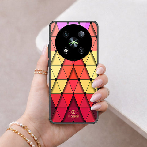 itel RS4 Cover - ONation Pyramid Series - HQ Premium Shine Durable Shatterproof Case