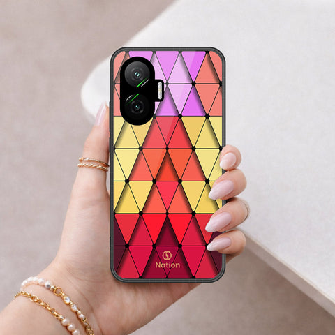 Xiaomi Redmi Turbo 4 Pro Cover - ONation Pyramid Series - HQ Premium Shine Durable Shatterproof Case