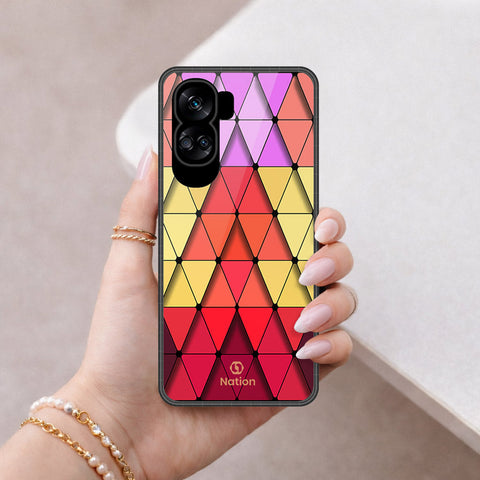 Honor 90 Lite Cover - ONation Pyramid Series - HQ Premium Shine Durable Shatterproof Case