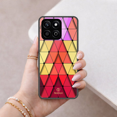 Honor X7c 5G Cover - ONation Pyramid Series - HQ Premium Shine Durable Shatterproof Case