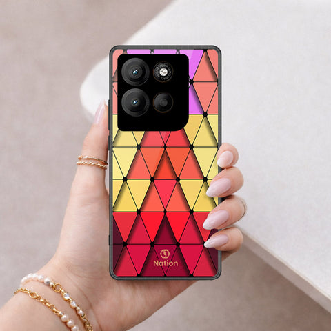 Motorola Moto G15 Cover - ONation Pyramid Series - HQ Premium Shine Durable Shatterproof Case