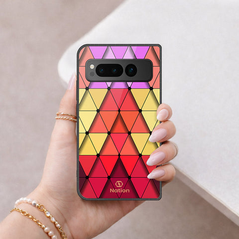 Google Pixel Fold Cover - ONation Pyramid Series - HQ Premium Shine Durable Shatterproof Case